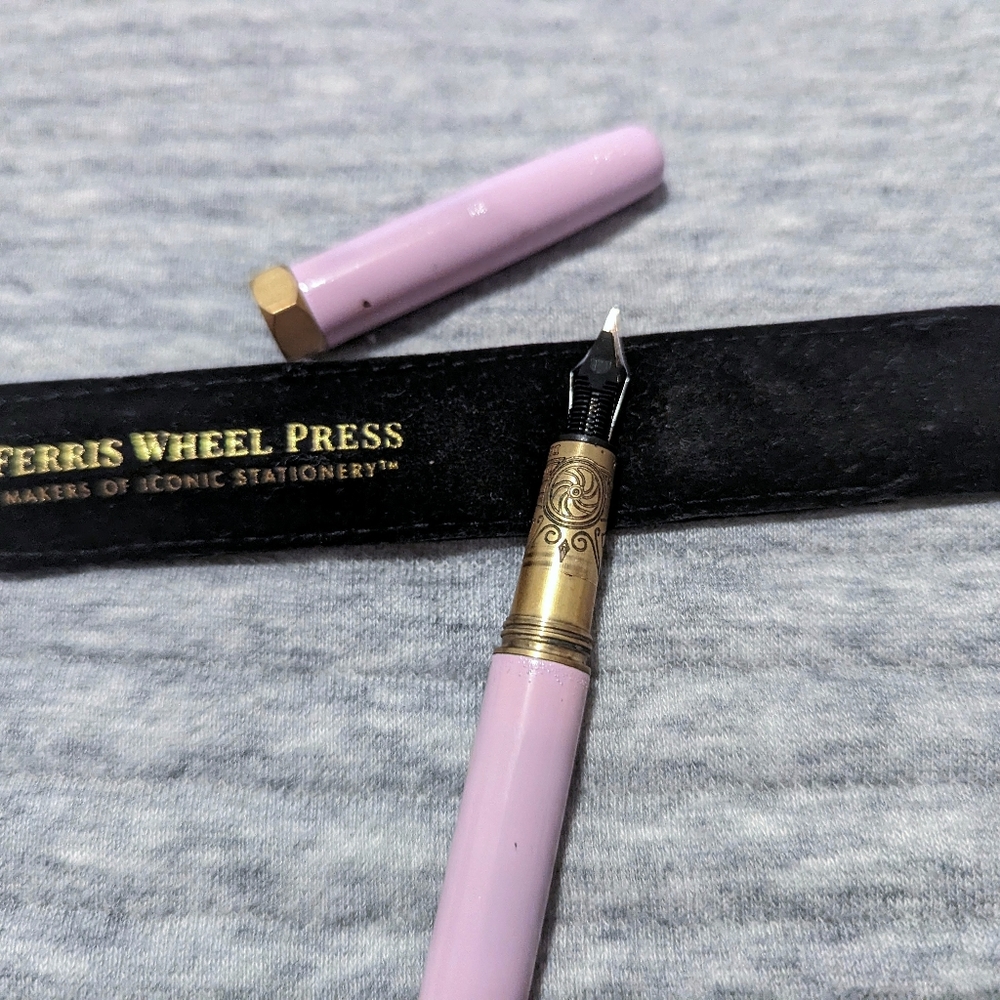 Ferris Wheel Press Fine Nibbed Fountain Pen in Spring Violette - Picture 2 of 8